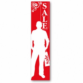 Poster "Sale" Male Vertical WMPS-13243